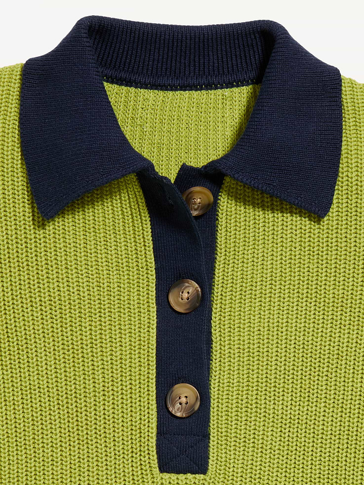 Image number 4 showing, Shaker Polo Sweater