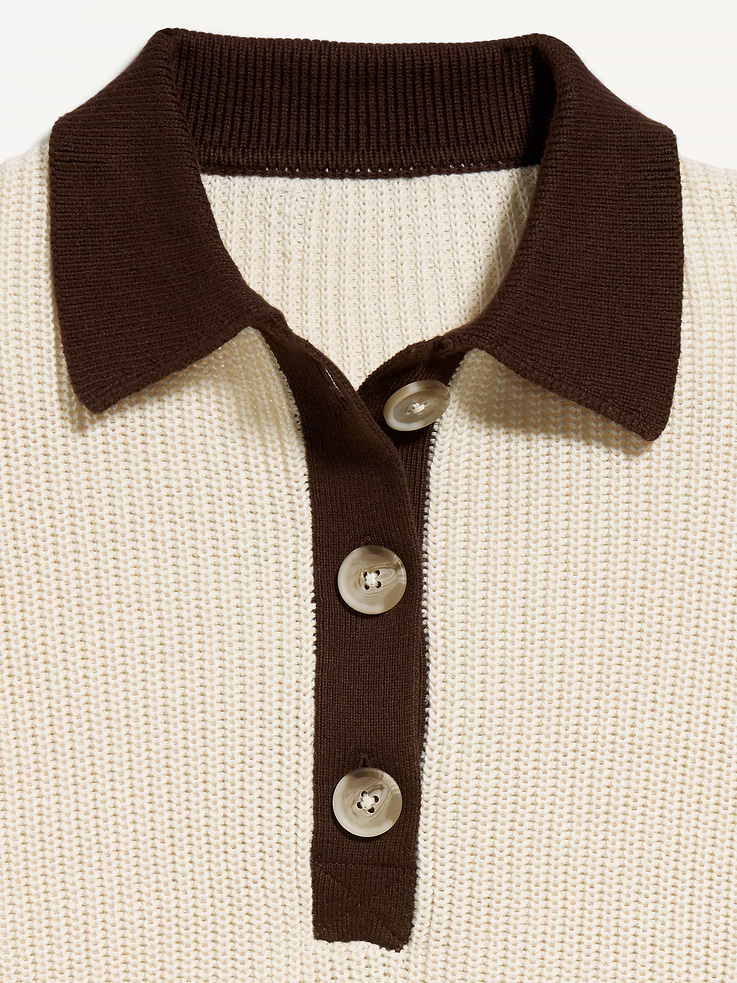 Image number 6 showing, Shaker Polo Sweater