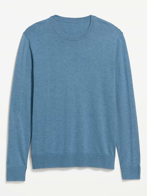 Washed Crew-Neck Sweater