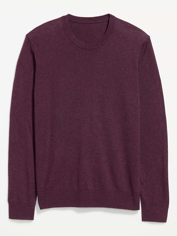 Washed Crew-Neck Sweater