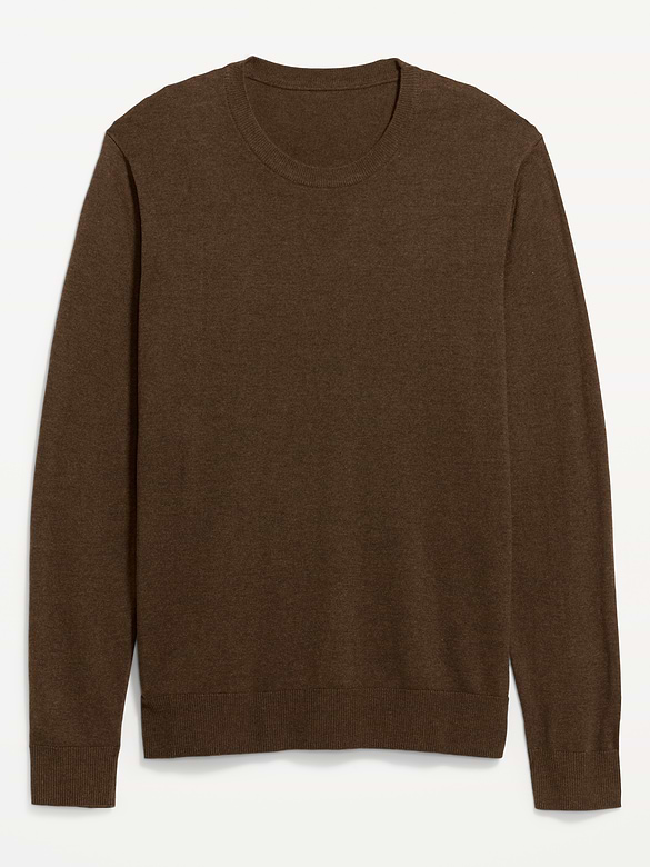 Washed Crew-Neck Sweater