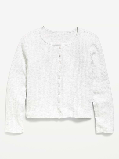 Image number 1 showing, CozePlush Cardigan Sweater for Girls