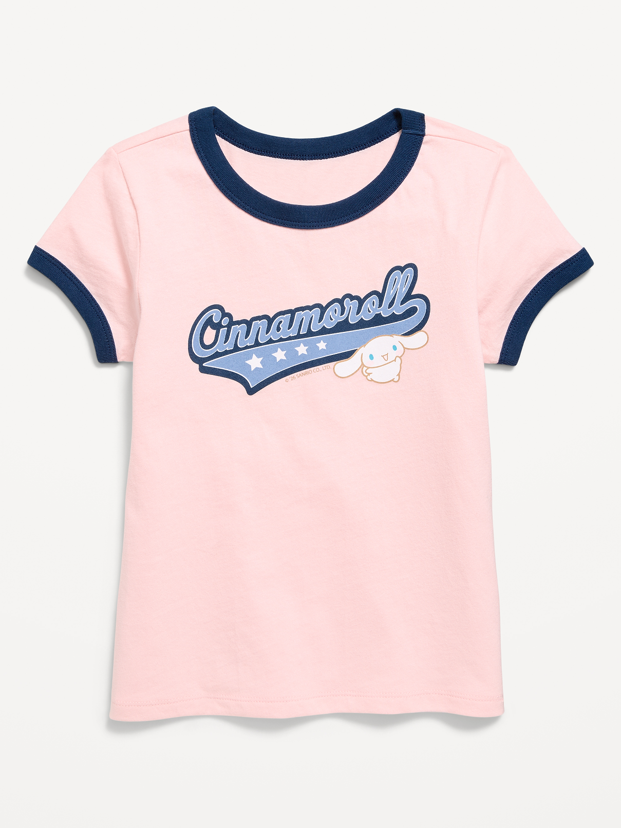 Image number 1 showing, Cinnamoroll™ Ringer Graphic T-Shirt for Girls