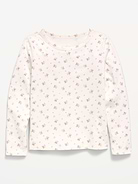 L'image numéro 1 présente T-shirt ultra-doux à manches longues à imprimé pour fille