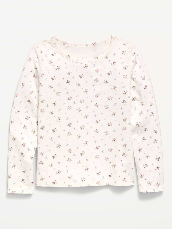 Printed Softest Long-Sleeve T-Shirt for Girls