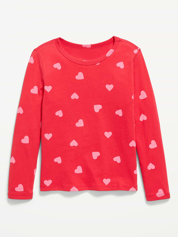 Printed Softest Long-Sleeve T-Shirt for Girls