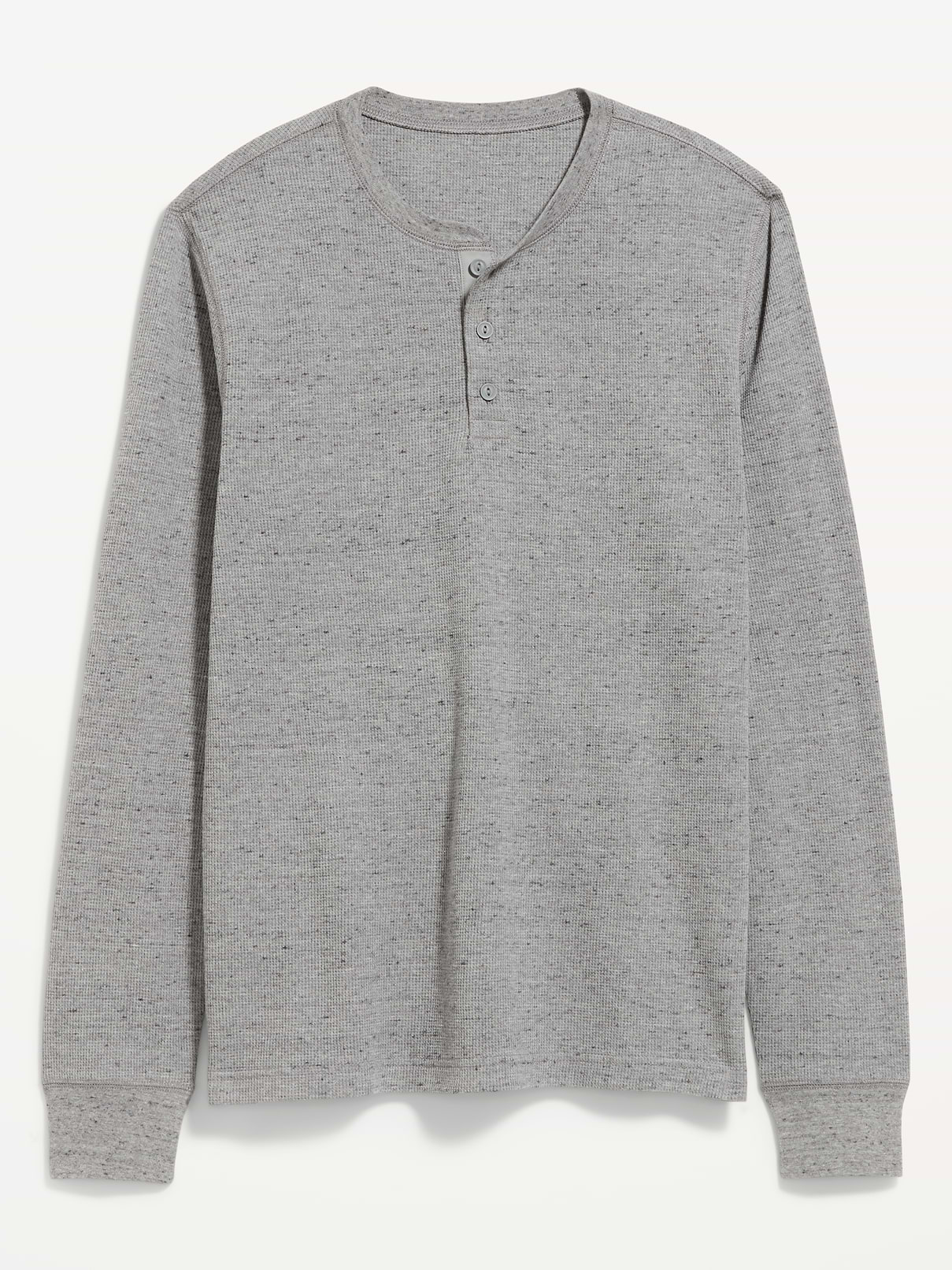 Image number 3 showing, Long-Sleeve Waffle Henley T-Shirt