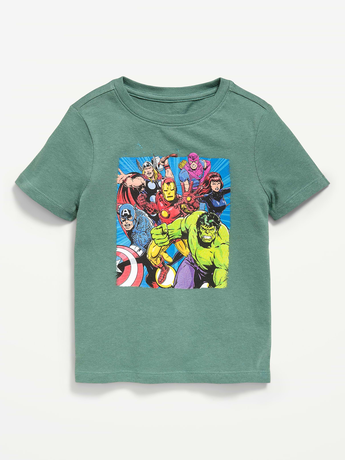 L'image numéro 1 présente T-shirt à imprimé Avengers de Marvel™ unisexe pour Tout-petit