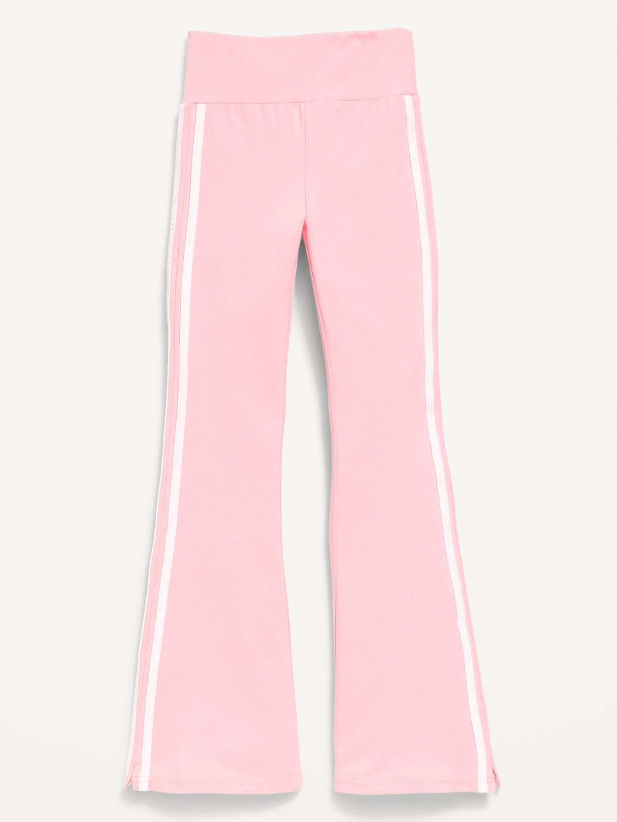 High-Waisted Side Striped Flared Leggings for Girls | Old Navy