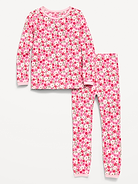 Image number 1 showing, SoftMode Printed Snug-Fit Pajama Set for Toddler & Baby