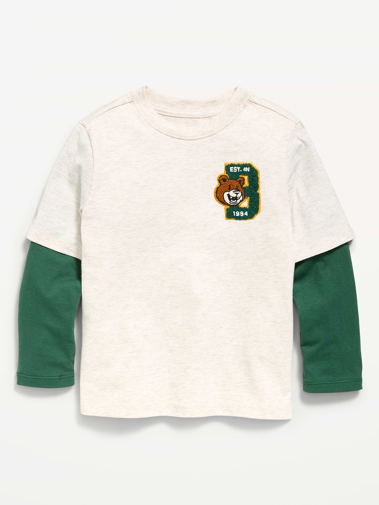 Image number 1 showing, 2-in-1 T-Shirt for Toddler Boys
