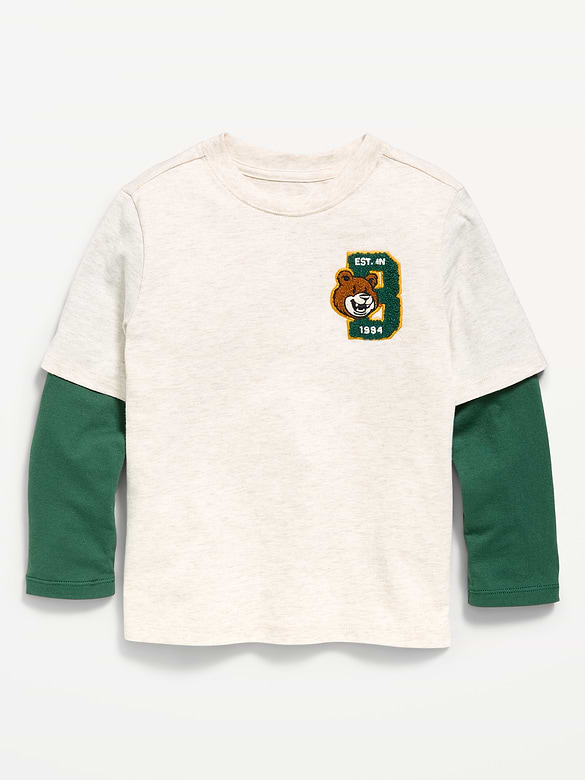 2-in-1 T-Shirt for Toddler Boys