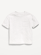 Image number 1 showing, Oversized Short-Sleeve Pocket T-Shirt for Toddler Boys