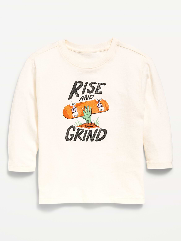 Long-Sleeve Graphic T-Shirt for Toddler Boys