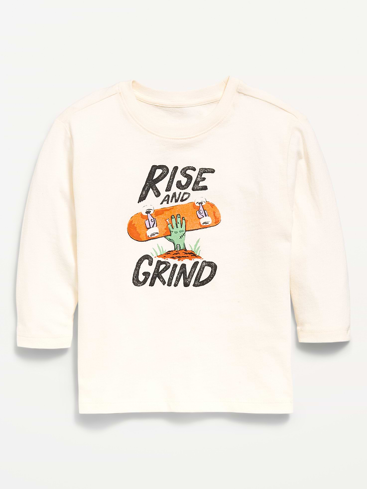 Image 1 of 1, crew neck, long sleeves, graphic at front, Product #911040