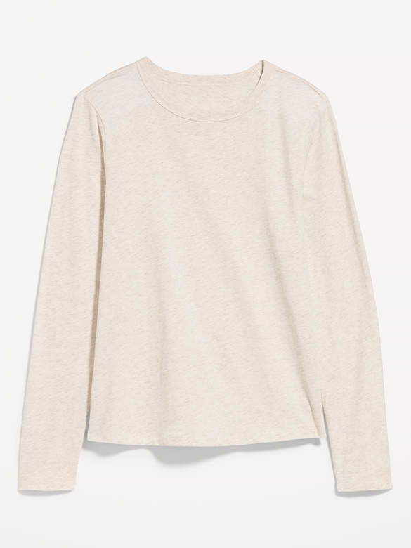 EveryWear Long-Sleeve Crew-Neck T-Shirt