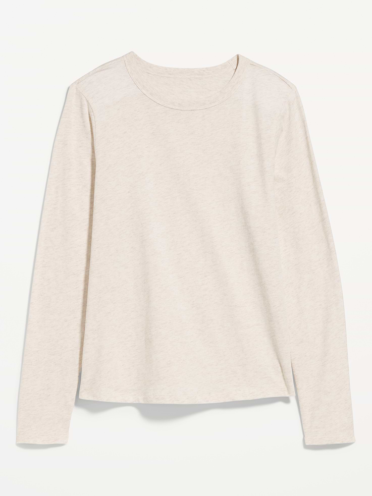 Image number 4 showing, EveryWear Long-Sleeve Crew-Neck T-Shirt