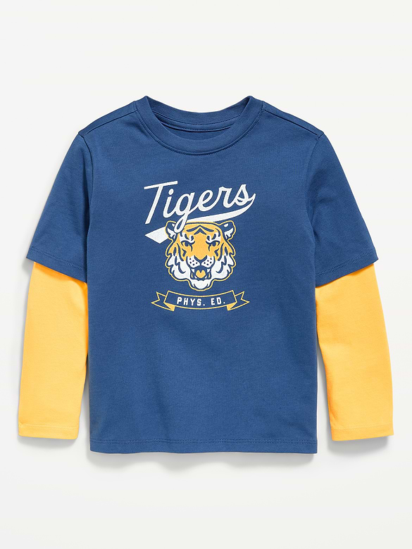 2-in-1 T-Shirt for Toddler Boys