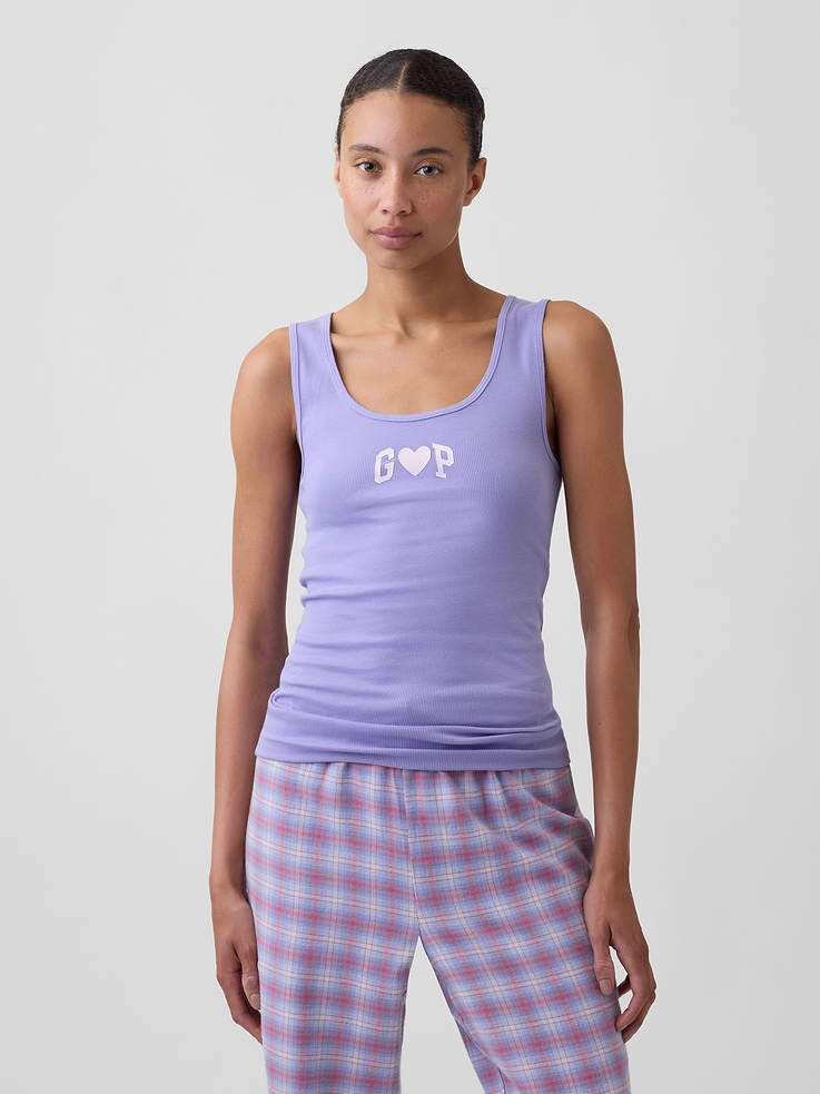 Image number 1 showing, Gap Logo Ribbed Tank Top