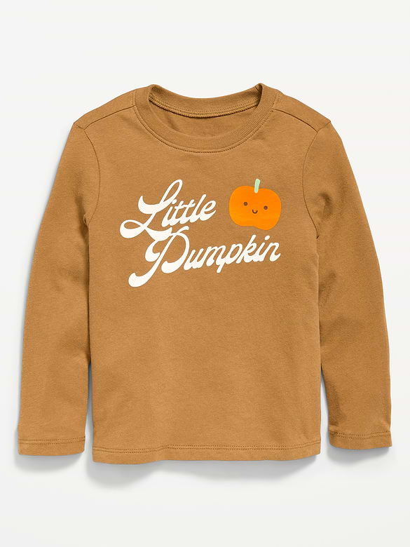 Long-Sleeve Graphic T-Shirt for Toddler Girls