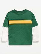 Image number 1 showing, 2-in-1 T-Shirt for Toddler Boys