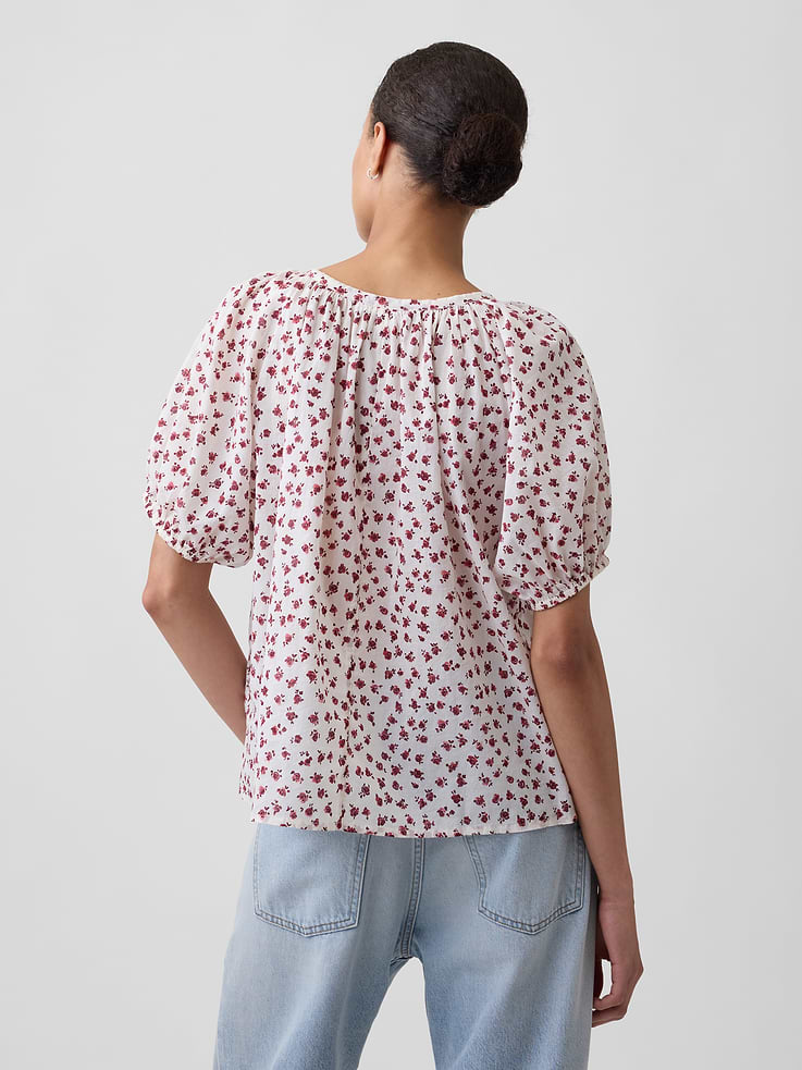 Image number 2 showing, Oversized Puff Sleeve Top