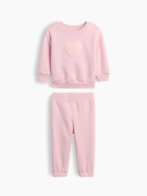 Baby Fleece Two-Piece Outfit Set