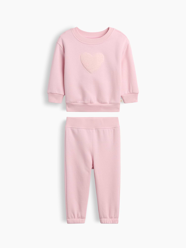 Image number 1 showing, Baby Fleece Two-Piece Outfit Set