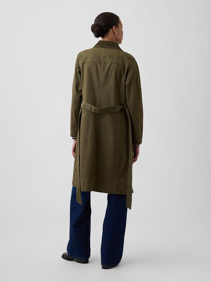 Image number 2 showing, Modern Trench Coat