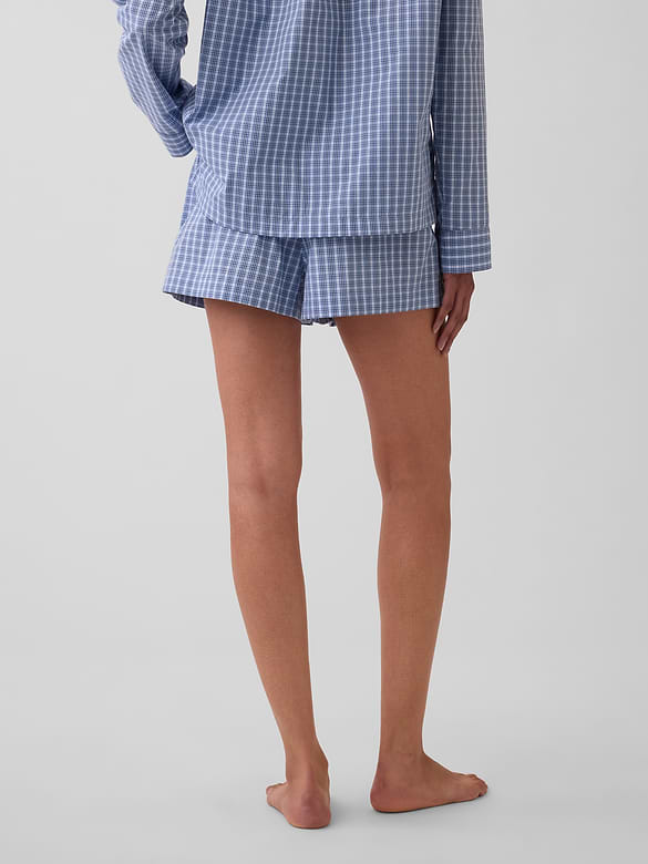 Poplin PJ Boxer Shorts