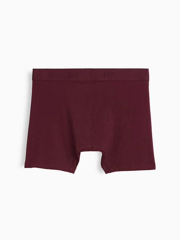 5" Organic Stretch Cotton Boxer Briefs