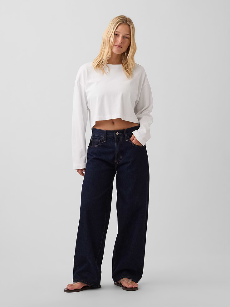 Image number 1 showing, The Hailey Extra Baggy Jean