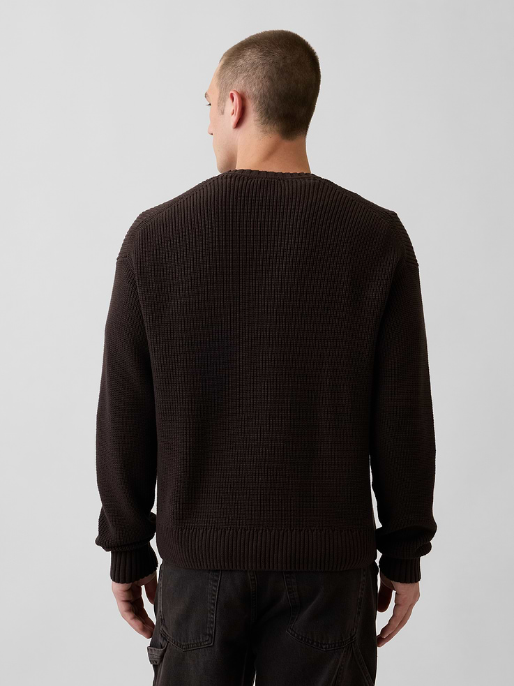 Image number 3 showing, Relaxed Shaker Sweater