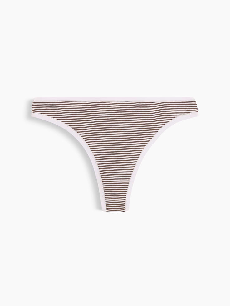Image number 4 showing, SoftMade Organic Stretch Cotton Thong