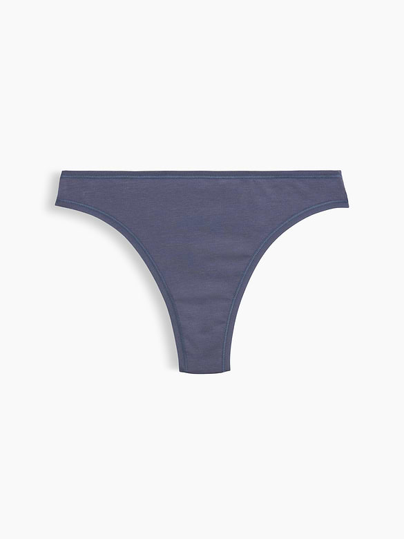 SoftMade Organic Stretch Cotton Thong