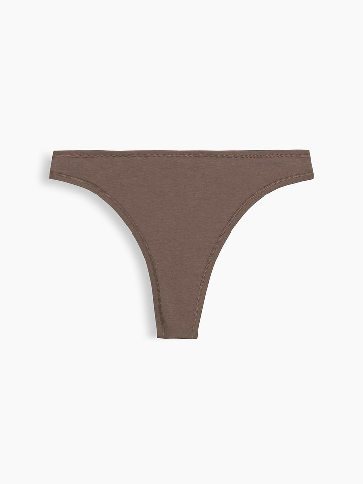 Image number 5 showing, SoftMade Organic Stretch Cotton Thong