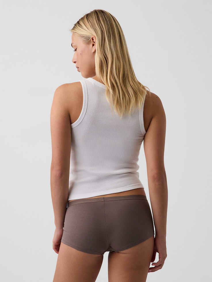 Image number 2 showing, SoftMade Organic Stretch Cotton Shorty