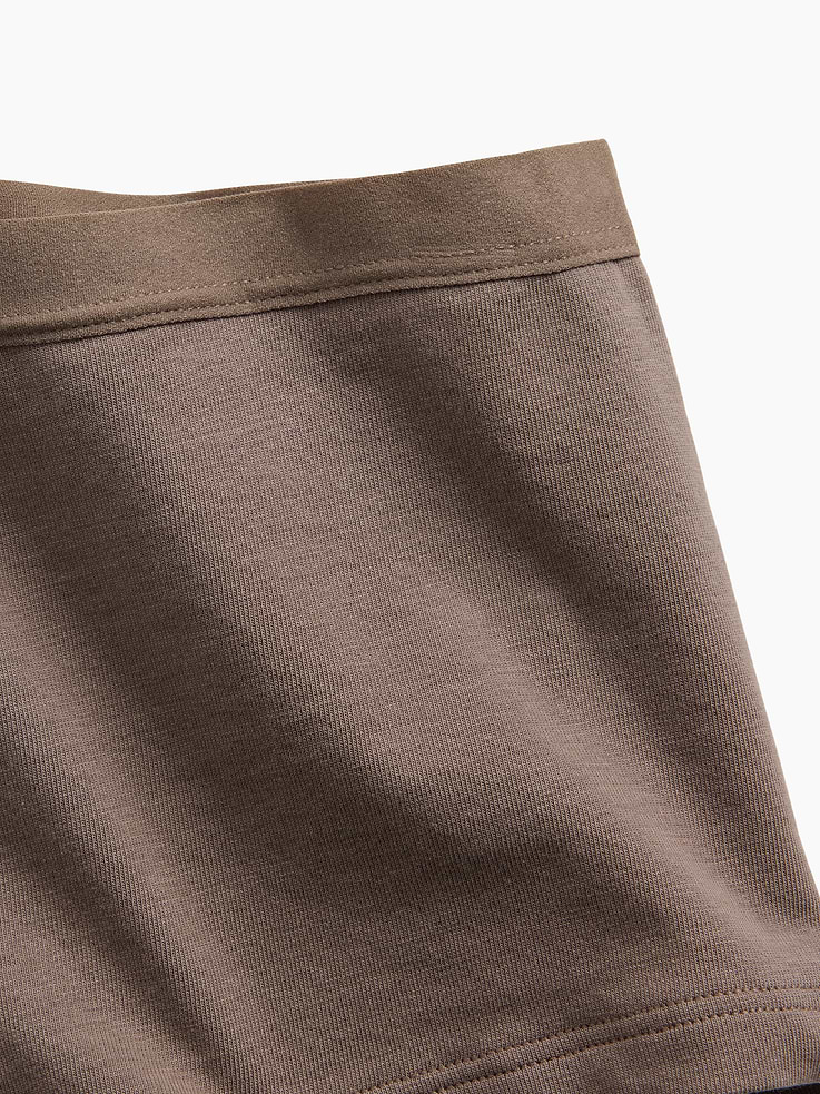 Image number 3 showing, SoftMade Organic Stretch Cotton Shorty