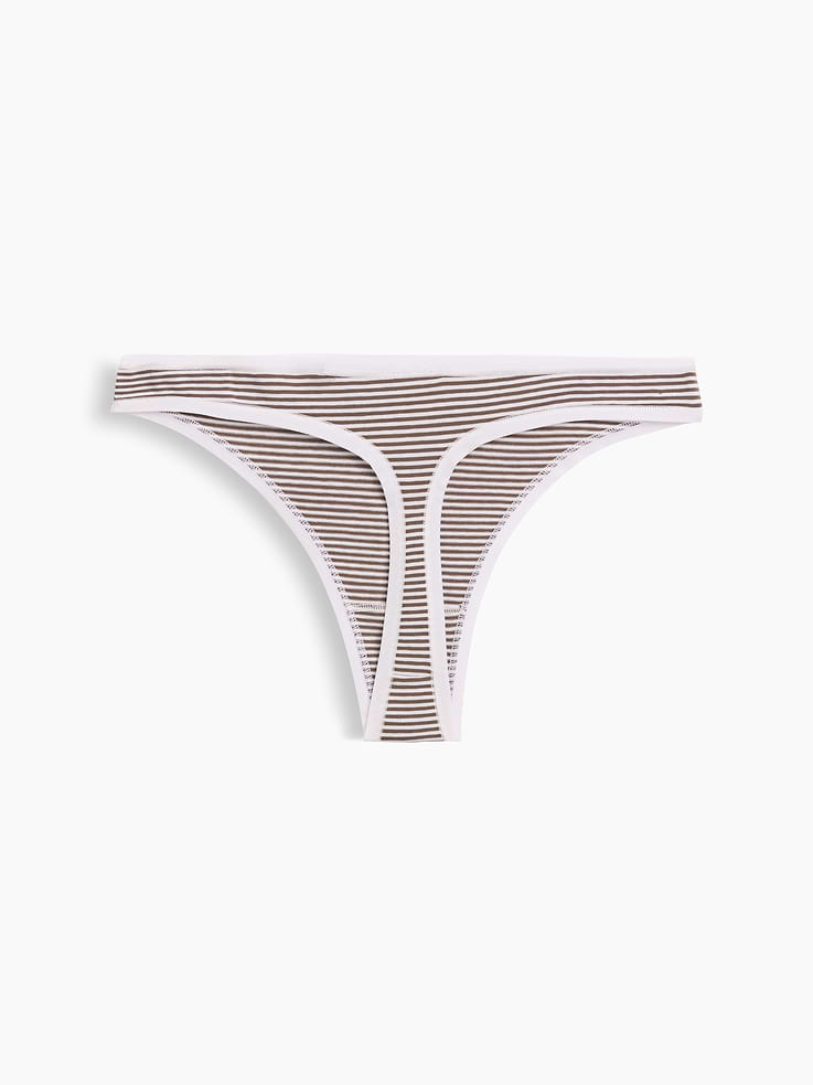 Image number 5 showing, SoftMade Organic Stretch Cotton Thong