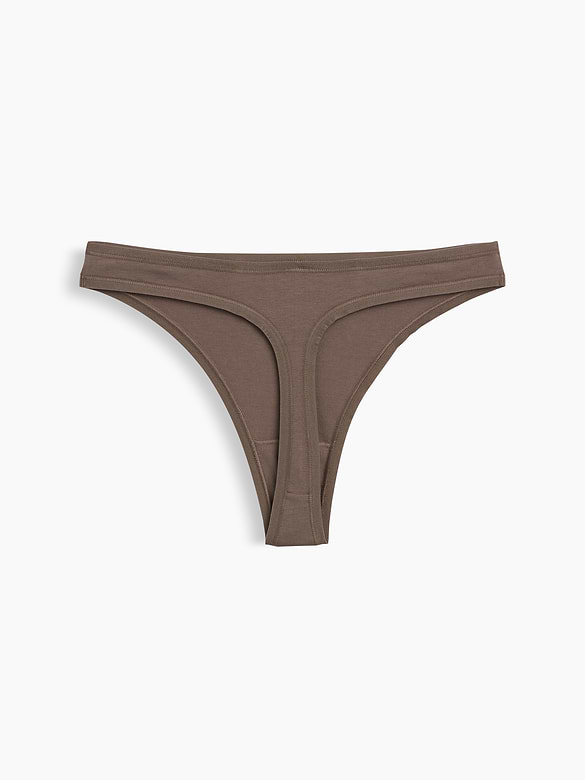 SoftMade Organic Stretch Cotton Thong