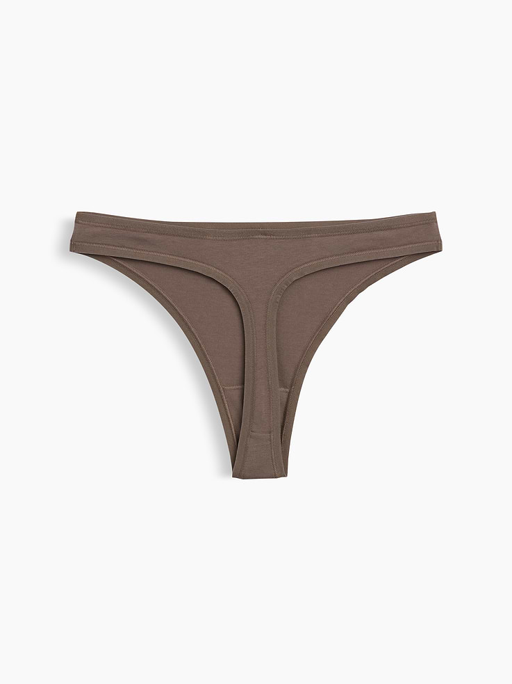 Image number 6 showing, SoftMade Organic Stretch Cotton Thong
