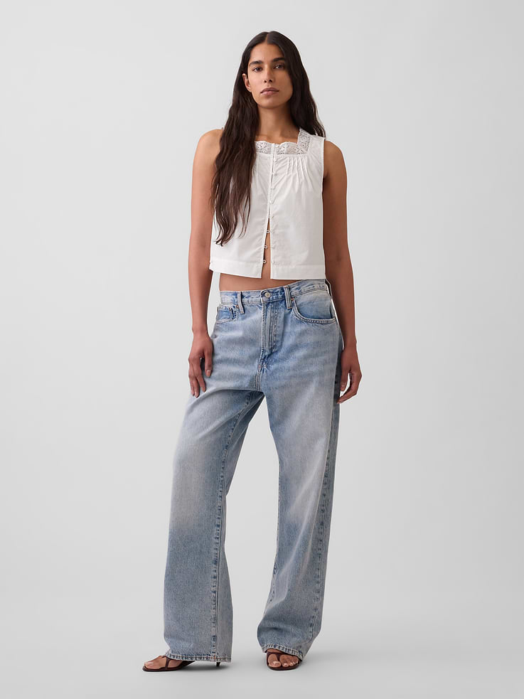 Image number 2 showing, Poplin Pintuck Shell Top