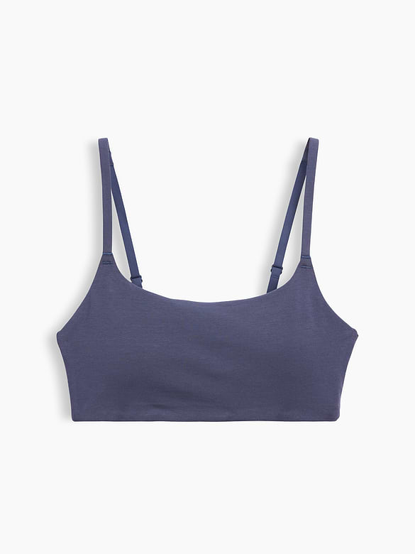 SoftMade Organic Stretch Cotton Scoop Bralette
