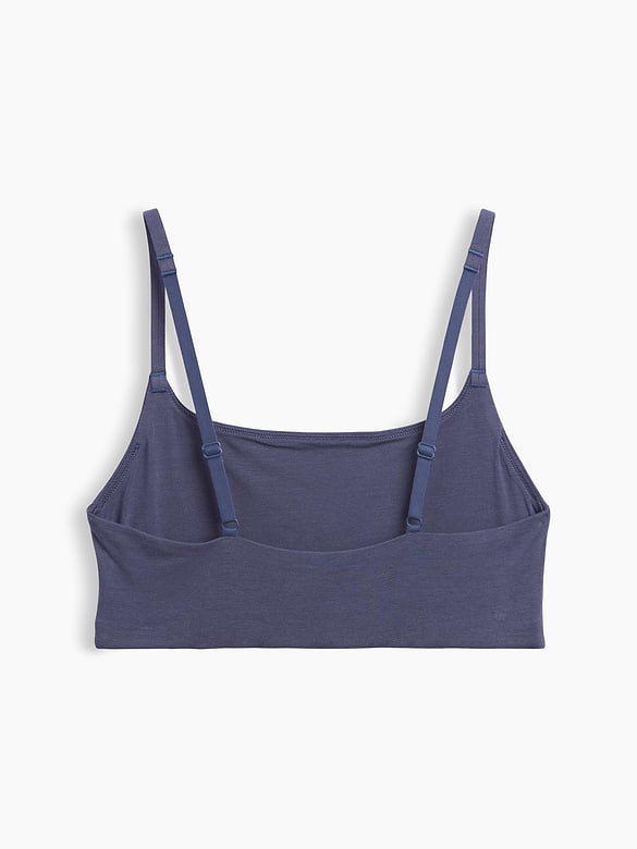 SoftMade Organic Stretch Cotton Scoop Bralette