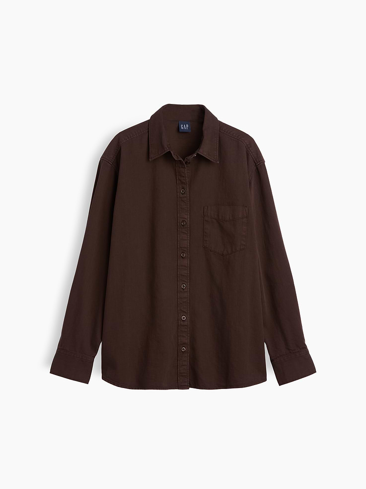 Image number 5 showing, Denim Big Shirt