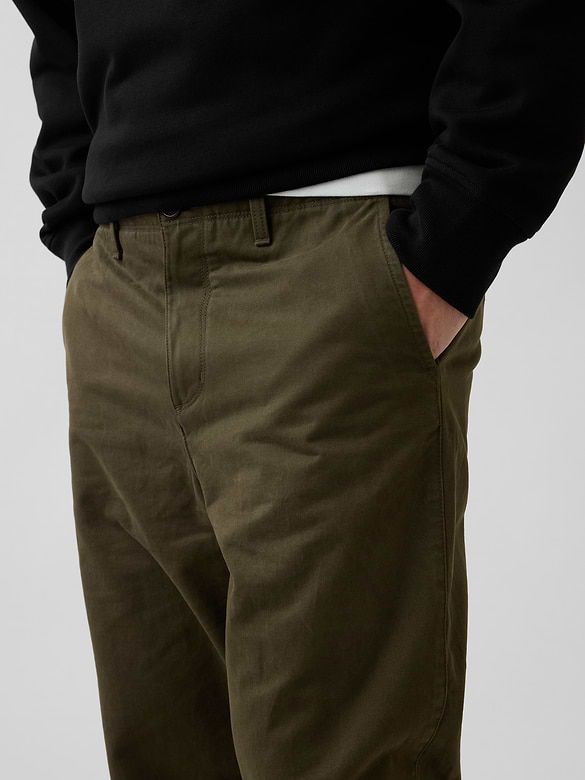 Heavyweight Twill Baggy Khakis