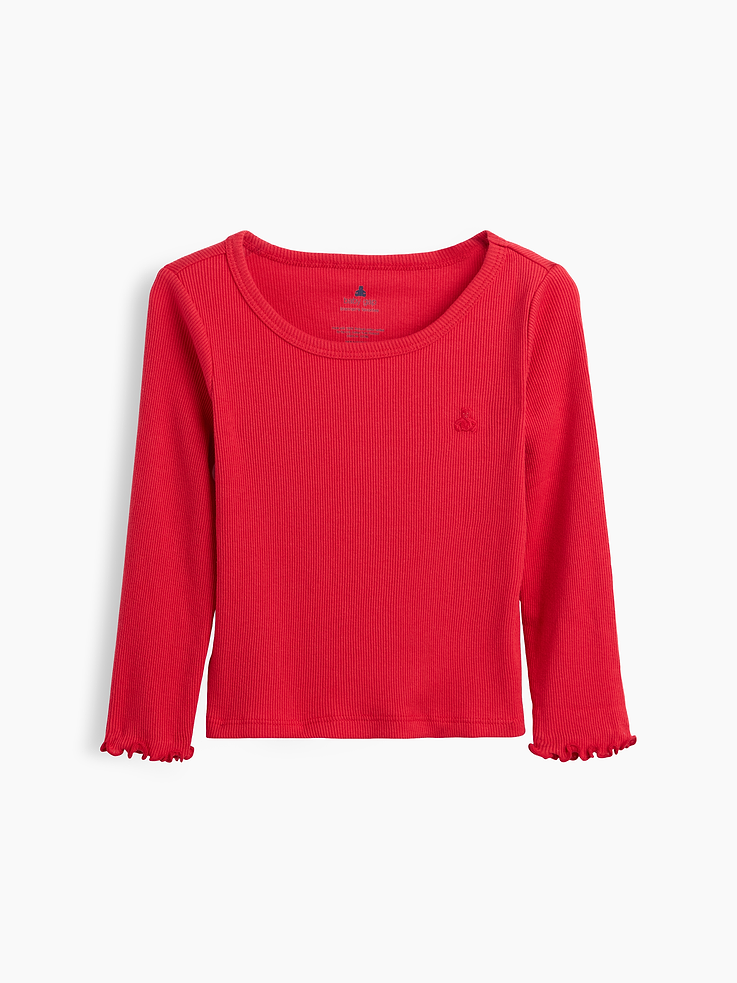 L'image numéro 1 présente T-shirt en tricot côtelé Agencez à volonté pour Bébé et Tout-petit