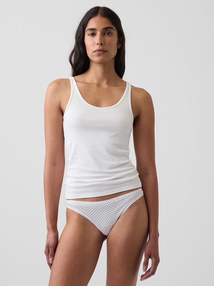 Image number 1 showing, SoftMade Organic Stretch Cotton Bikini