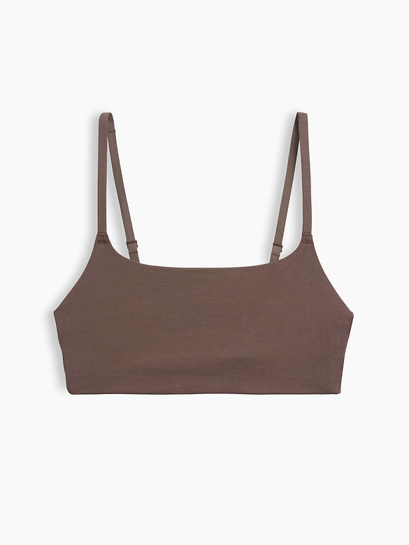 SoftMade Organic Stretch Cotton Scoop Bralette