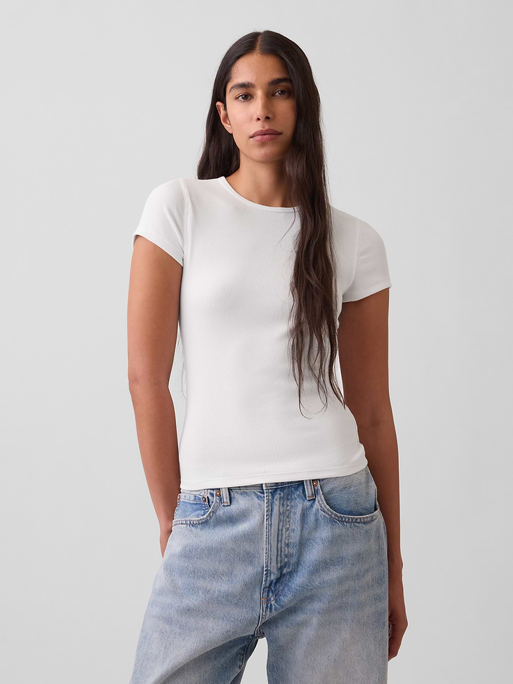 Image number 1 showing, Modern Rib T-Shirt
